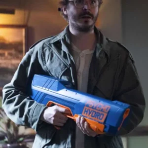 Michael Cera The Running Man Green Jacket