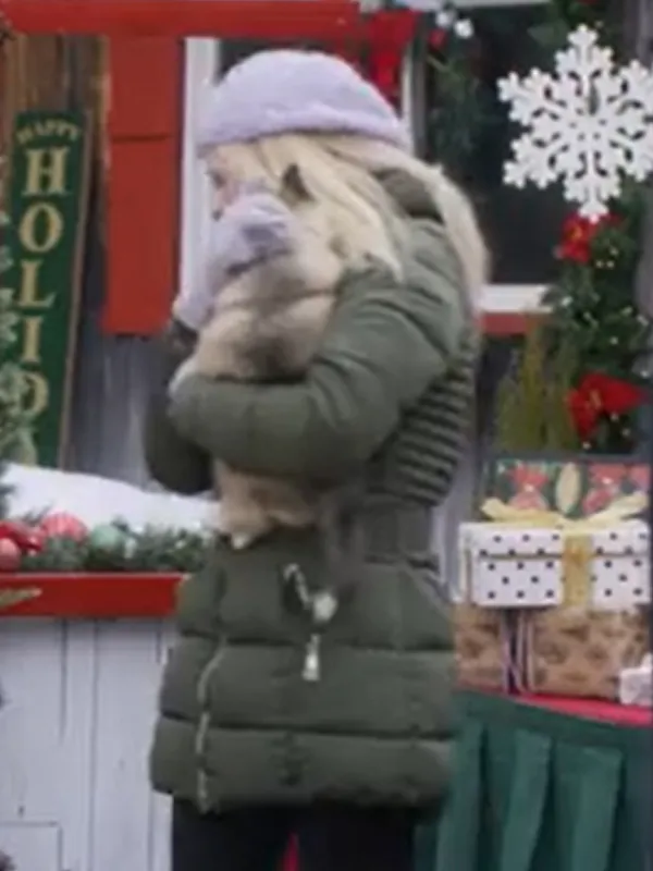 A Christmas Angel Match 2025 Mirabelle Puffer Jacket