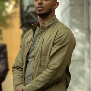 Sean Sagar NCIS Sydney S03 Green Jacket