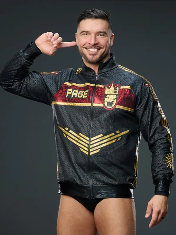 WWE NXT Ethan Page Unisex Bomber Jacket - Image 4