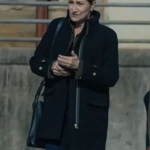 Nina Hobbs Mayor of Kingstown S04 Black Coat