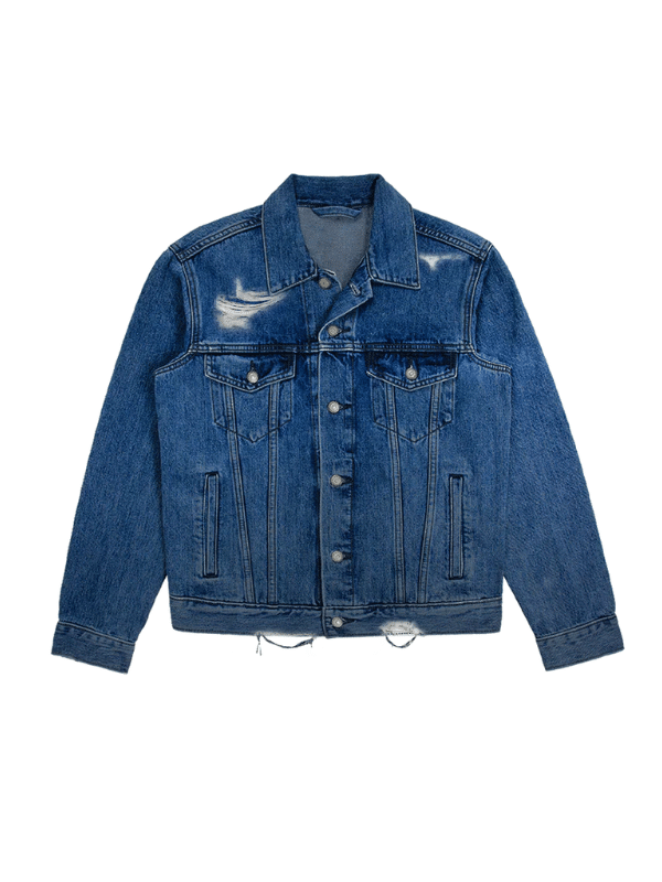 Nicki Flag Denim Jacket