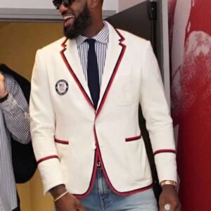 LeBron James Paris Olympics 2024 Team USA Blazer