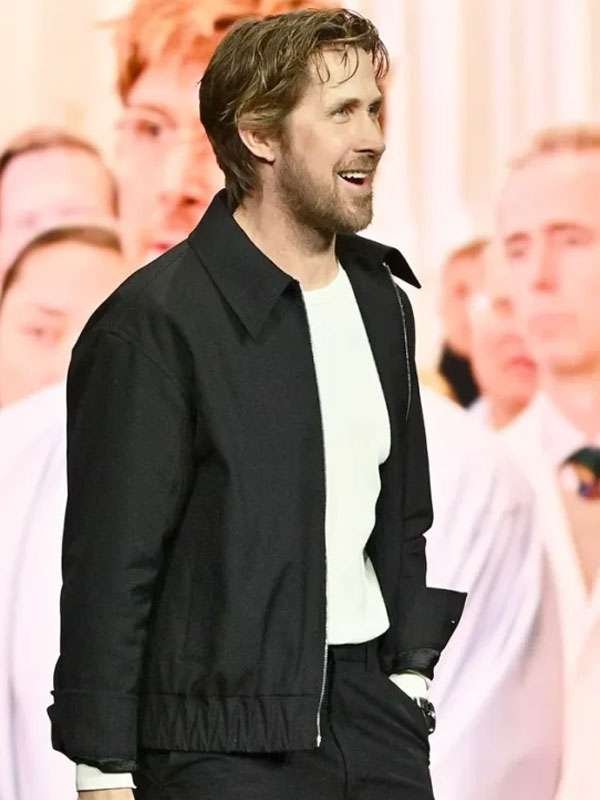 CinemaCon 2025 Ryan Gosling Black Jacket