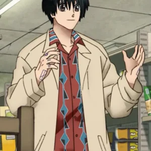 Sakamoto Days Yoichi Nagumo Beige Wool Coat