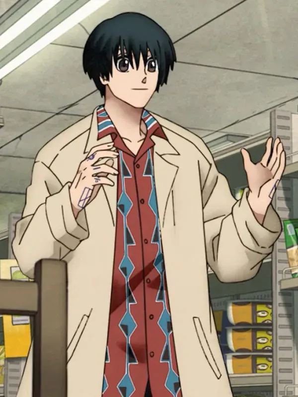 Sakamoto Days Yoichi Nagumo Beige Wool Coat