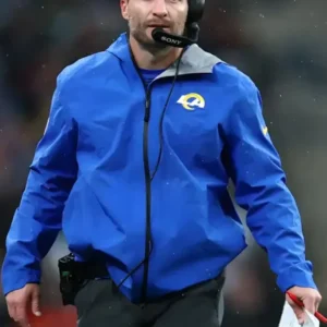 Sean McVay LA Rams Blue Jacket