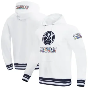 Denver Nuggets White 2024/25 City Edition Hoodie