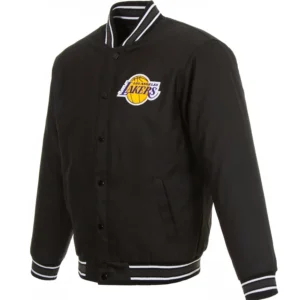 LeBron James Los Angeles Lakers Black Jacket