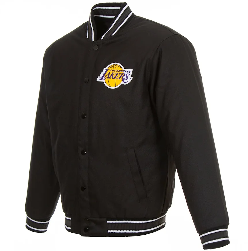LeBron James Los Angeles Lakers Black Jacket