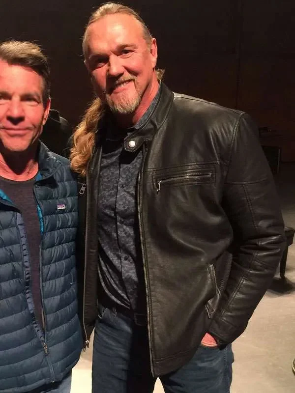 I Can Only Imagine 2 Trace Adkins Black Leather Jacket