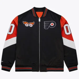 NHL Philadelphia Flyers X Gritty Satin Bomber Jacket