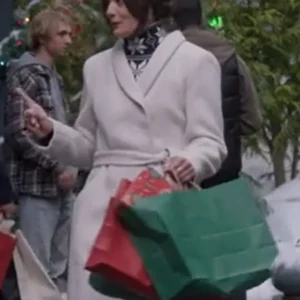 Merry Christmas Ted Cooper Hope Miller White Trench Coat