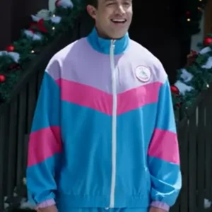 Merry Christmas Ted Cooper Color-block Track Jacket