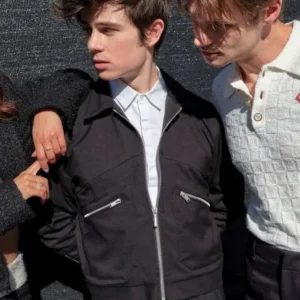 My Life with the Walter Boys Ashby Gentry Cotton Jacket