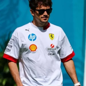 Scuderia Ferrari 2025 Miami Grand Prix T-Shirt