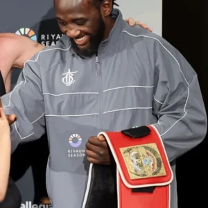 Terence Crawford After Fight Grey Jacket