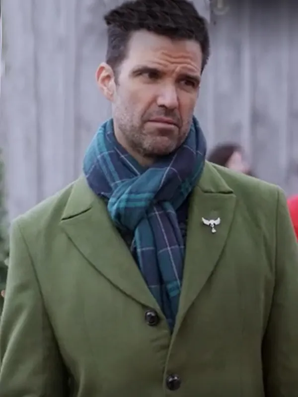 A Christmas Angel Match Benjamin Ayres Green Coat