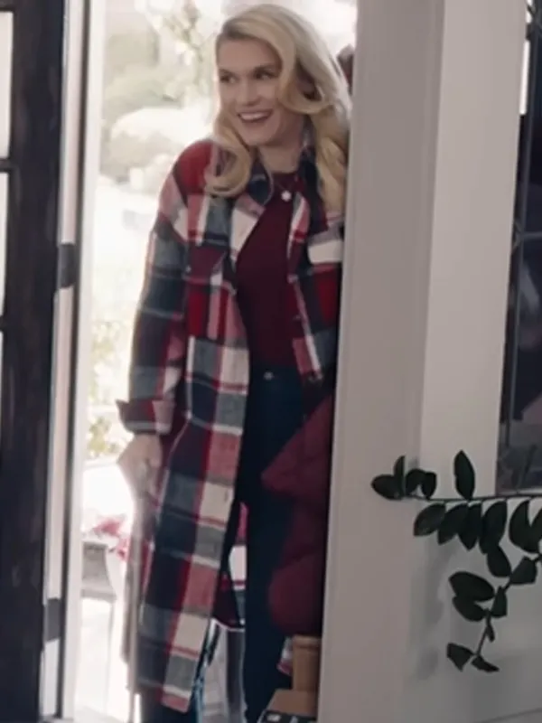 All is Merry & Bright 2025 Jessica Wool Plaid Coat