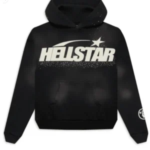 Hellstar Glitter Uniform Hoodie Black