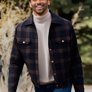 Finding Mr Christmas S02 Brown Trucker Jacket