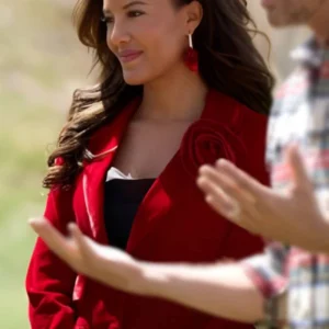 Finding Mr Christmas S2 Velvet Rosette Blazer