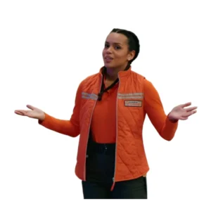 Naomi Williams Cold Storage Orange Vest