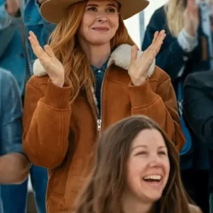 My Life with the Walter Boys Sarah Rafferty Shearling Jacket