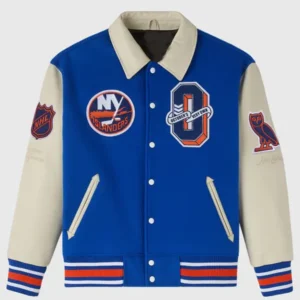 NHL New York Islanders Blue Wool Jacket
