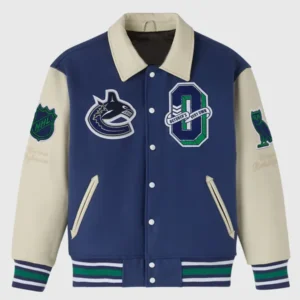 NHL Vancouver Canucks Bomber Varsity Jacket