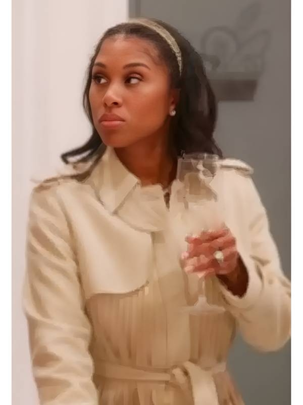 Heart And Hustle Houston Beige Pleated Trench Coat