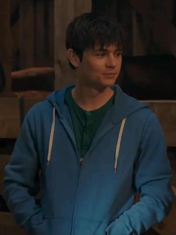 My Life with the Walter Boys Alex Walter Blue Hooded Jacket