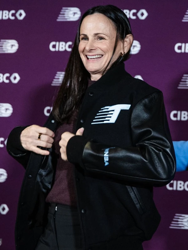 Sandy Brondello Roots Toronto Tempo Varsity Jacket