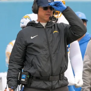 Jim Harbaugh Los Angeles Chargers Jacket