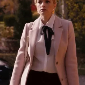 Ginny & Georgia Brianne Howey Pink Trench Coat