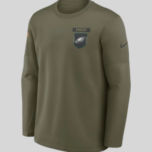 Philadelphia Eagles 2025 Salute to Service Long Sleeve Shirt