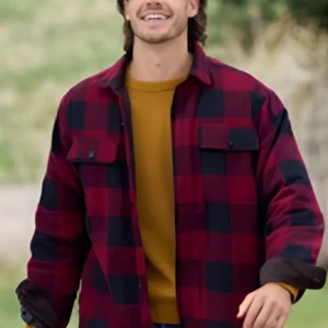 Finding Mr Christmas S02 Red Plaid Jacket