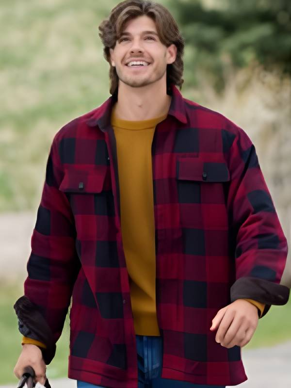 Finding Mr Christmas S02 Red Plaid Jacket