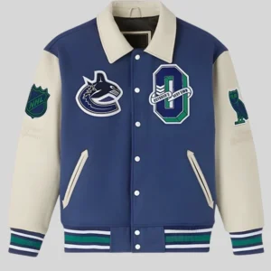 OVO x NHL Vancouver Canucks Varsity Jacket