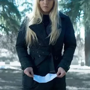 Kaley Cuoco The Flight Attendant Puffer Coat