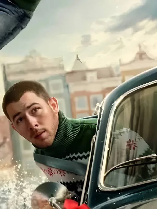 A Very Jonas Christmas Movie 2025 Nick Jonas Sweater