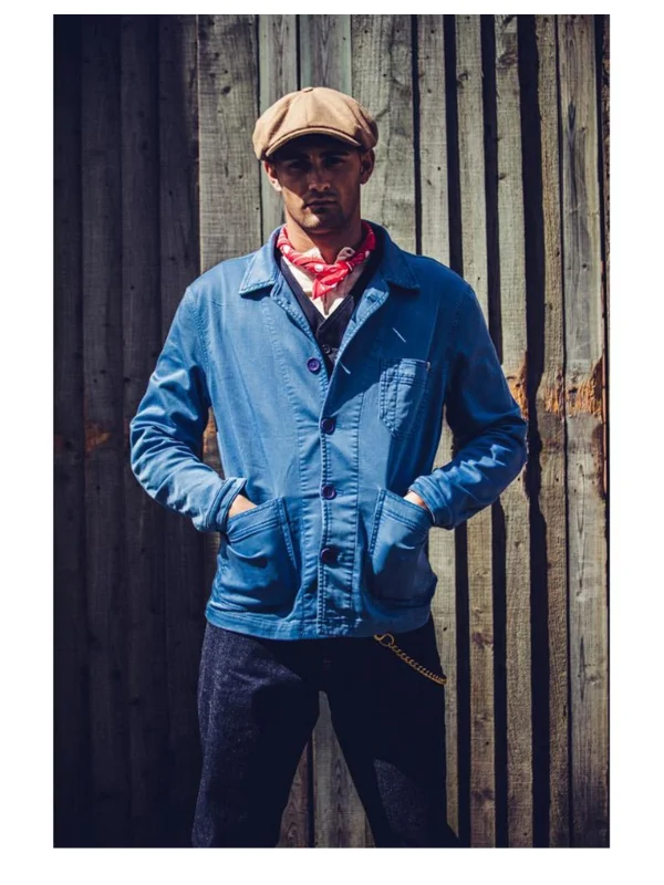 Blue Bolt Chore Jacket