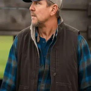 My Life with the Walter Boys Marc Blucas Brown Vest