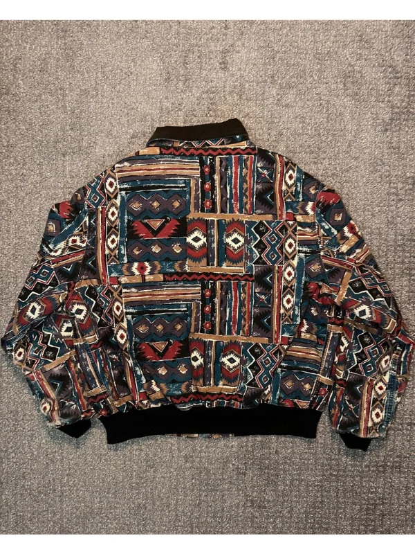 1994 Carhartt Quilt Lined Aztec Jacket