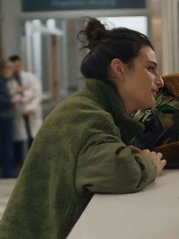 Dying for Sex Jenny Slate Green Bomber Jacket