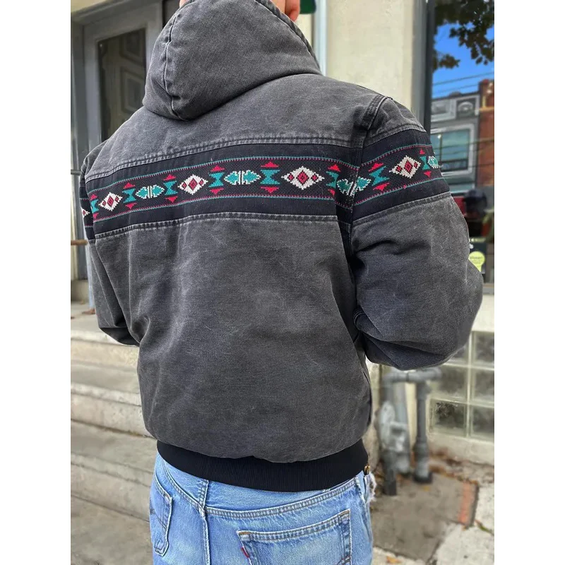 Vintage Carhartt Aztec Jacket - Image 2