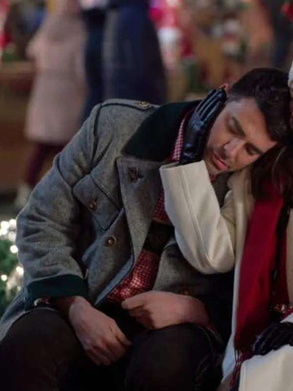 A Keller Christmas Vacation 2025 Jonathan Bennett Wool Coat - Image 2