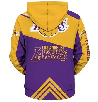 Los Angeles Lakers NBA Zip up Hoodie Jacket