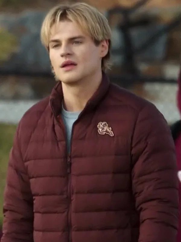 My Life with the Walter Boys Noah LaLonde Puffer Jacket - Image 2