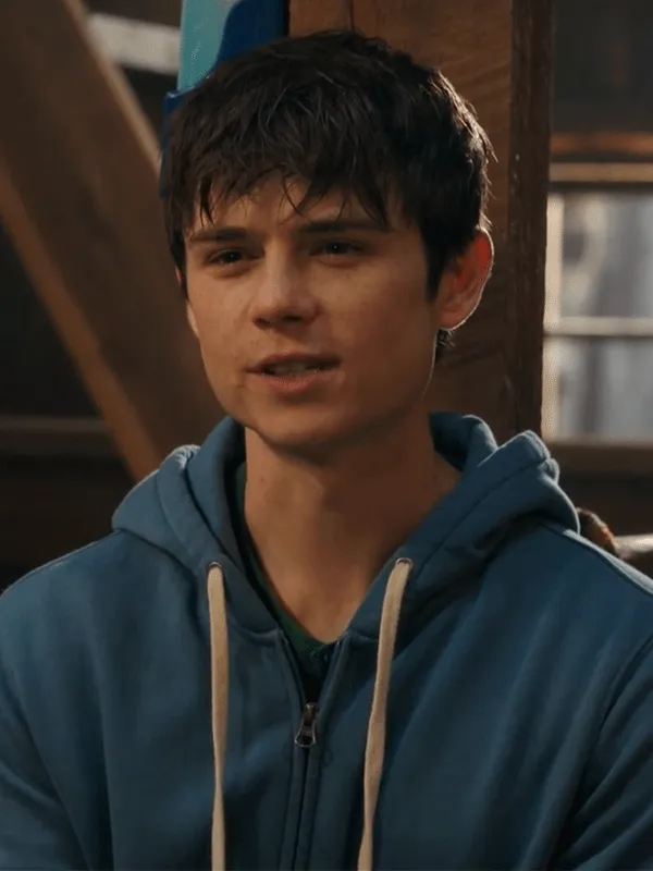 My Life with the Walter Boys Alex Walter Blue Hooded Jacket - Image 2